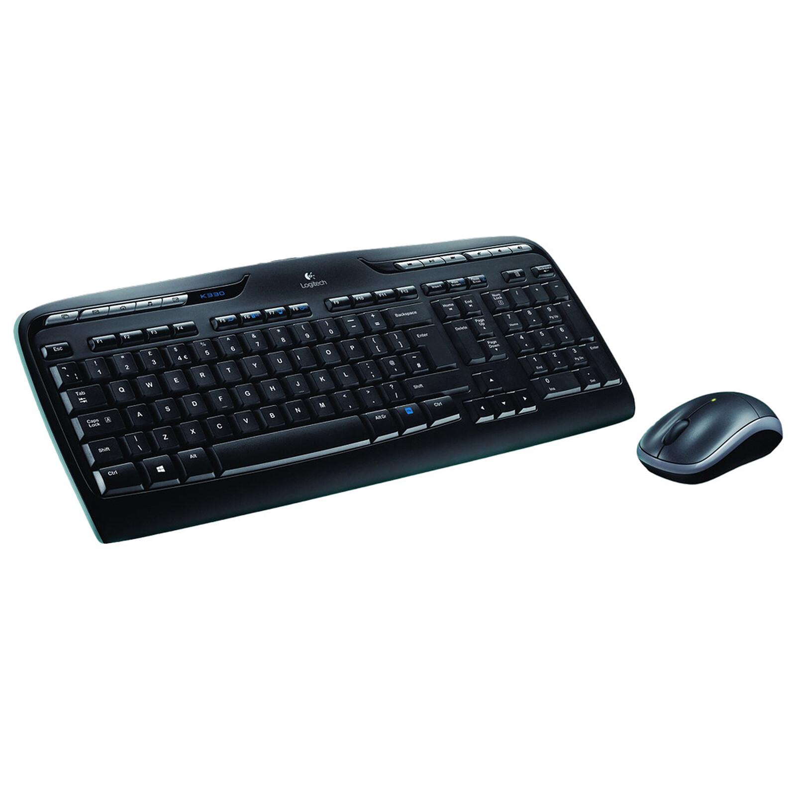 KIT LOGITECH MK330 sans fil Noir Retail 920-003968
