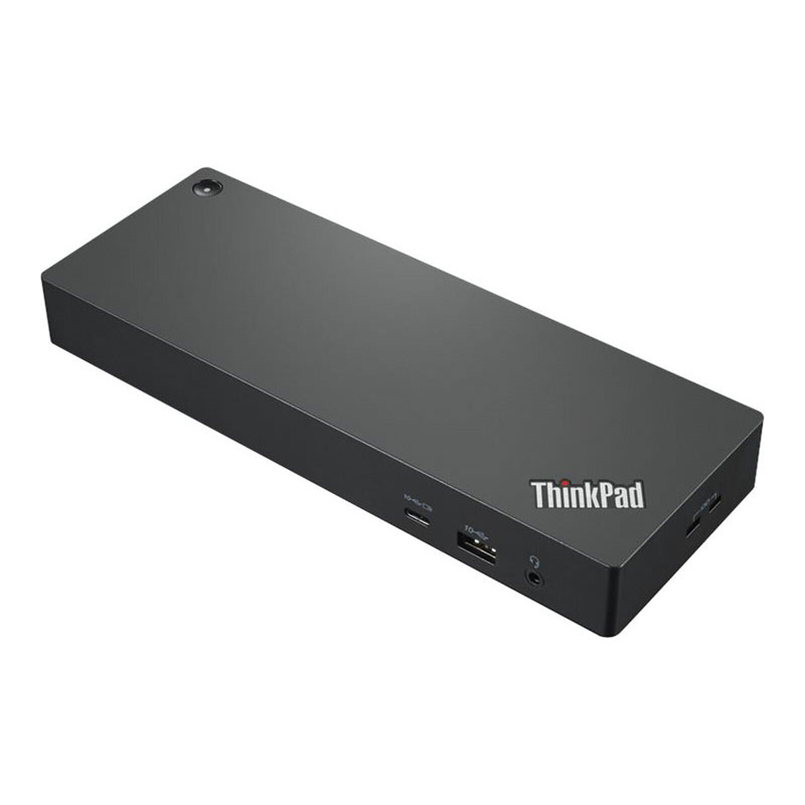 Lenovo Station d'Accueil ThinkPad Universal Thunderbolt 4 / 300W / 1x HDMI 2.1, 2x DisplayPort 1.4 / 4x USB 3.2 Gen 2, 1x USB-C 3.2 Gen 2 / 1x 8K@30Hz Via HDMI 2.1, 4x 4K@60 Hz / 1x Gigabit Ethernet / Garantie 3 Ans Constructeur