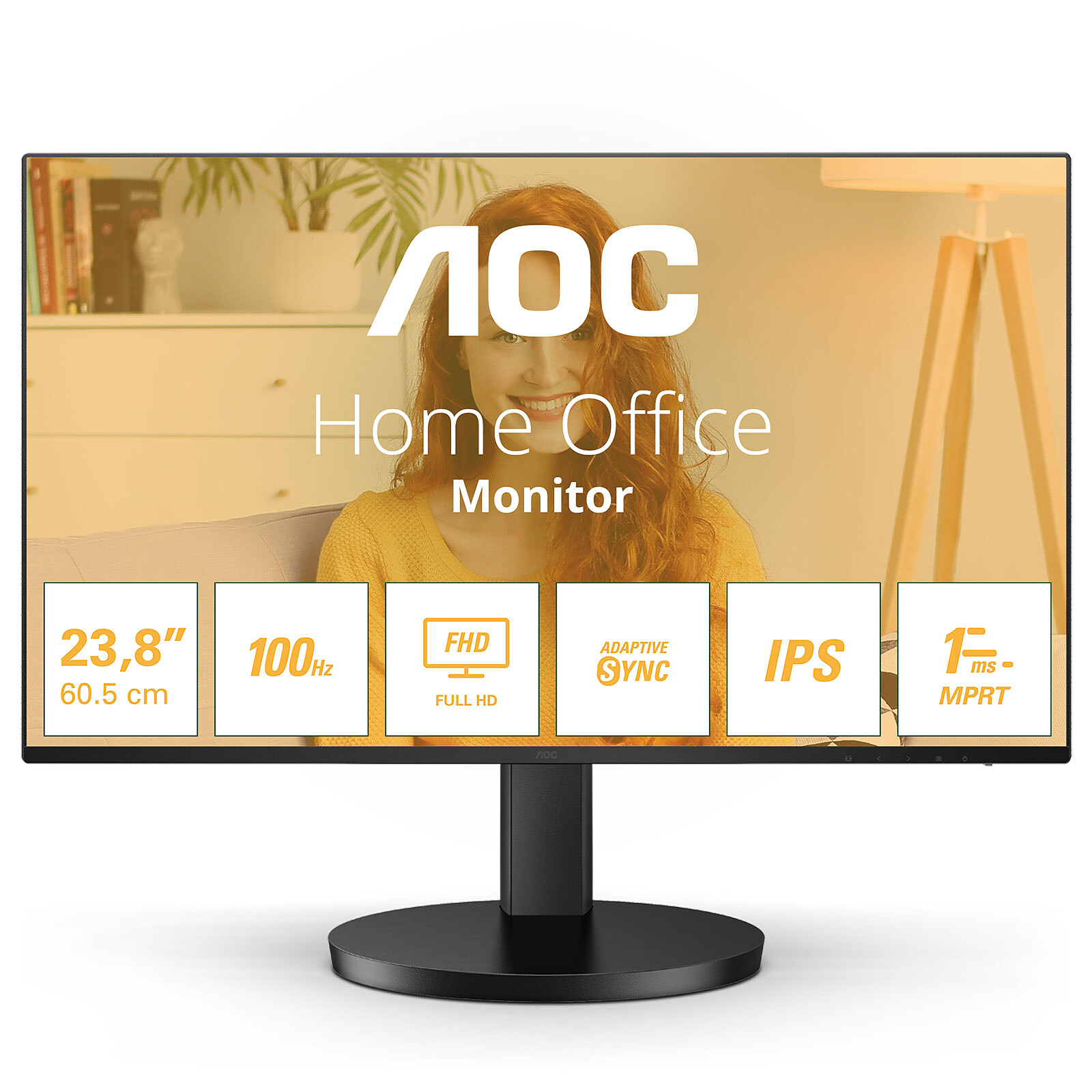 AOC Basic-line 24B3HA2 - écran LED - Full HD (1080p) - 24" - HDMI, VGA - vesa