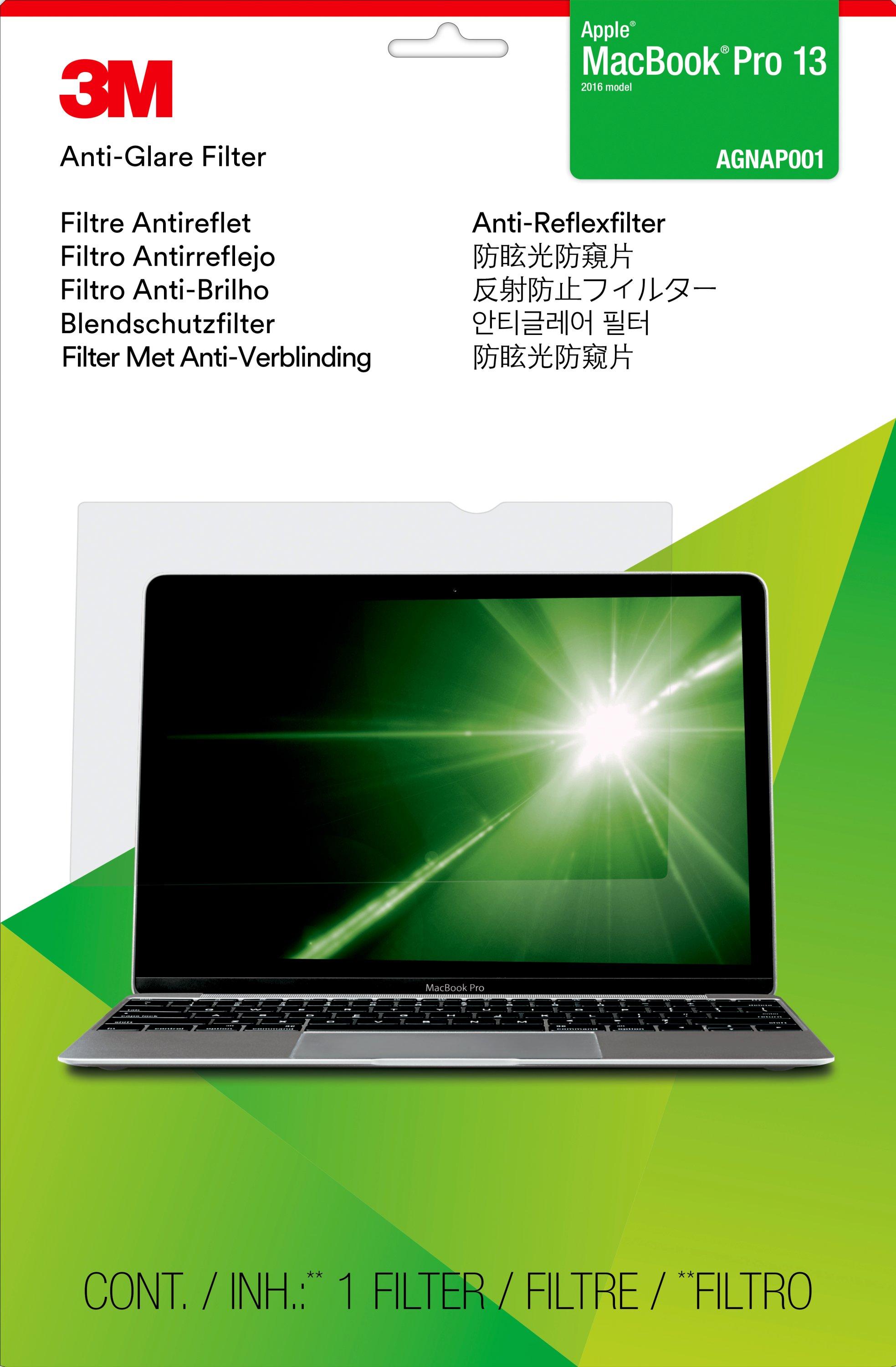 3M" Filtre de protection anti-reflets pour Apple MacBook Pro 13 - (modèle 2016)