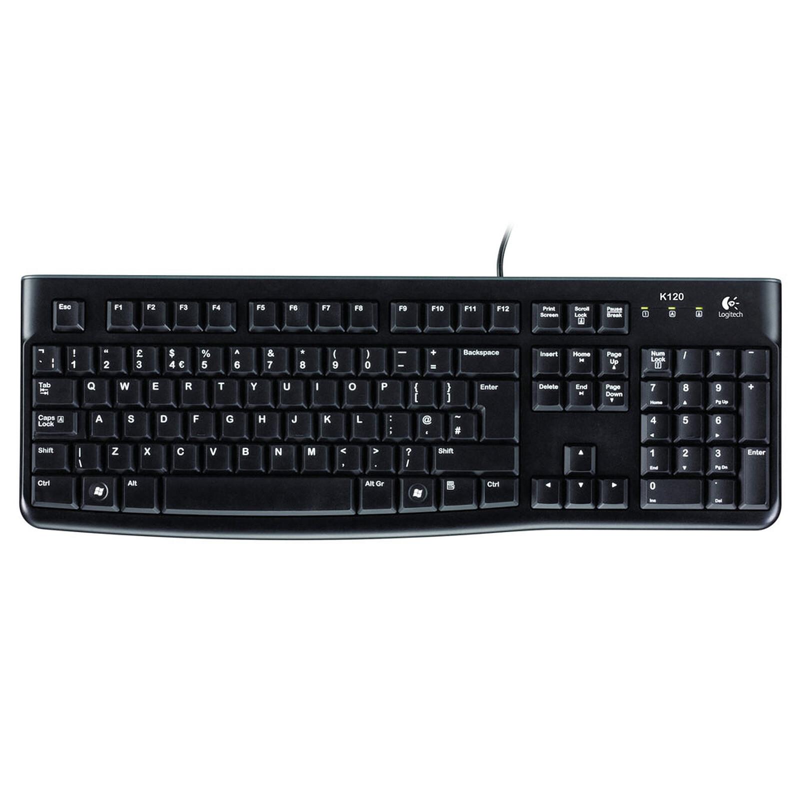 Logitech Clavier K120 USB Noir 920-002515