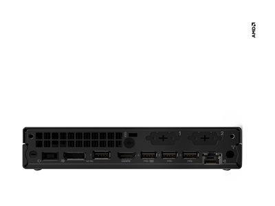 Lenovo ThinkCentre M75q Gen 5 / AMD Ryzen 5 Pro 8500GE / RAM 32 Go DDR5 / SSD 512 Go M.2 NVMe / Wi-Fi + BlueTooth / Clavier et Souris / Windows 11 Pro / Reconditionné Fabricant Grade Gold / Garantie Constructeur