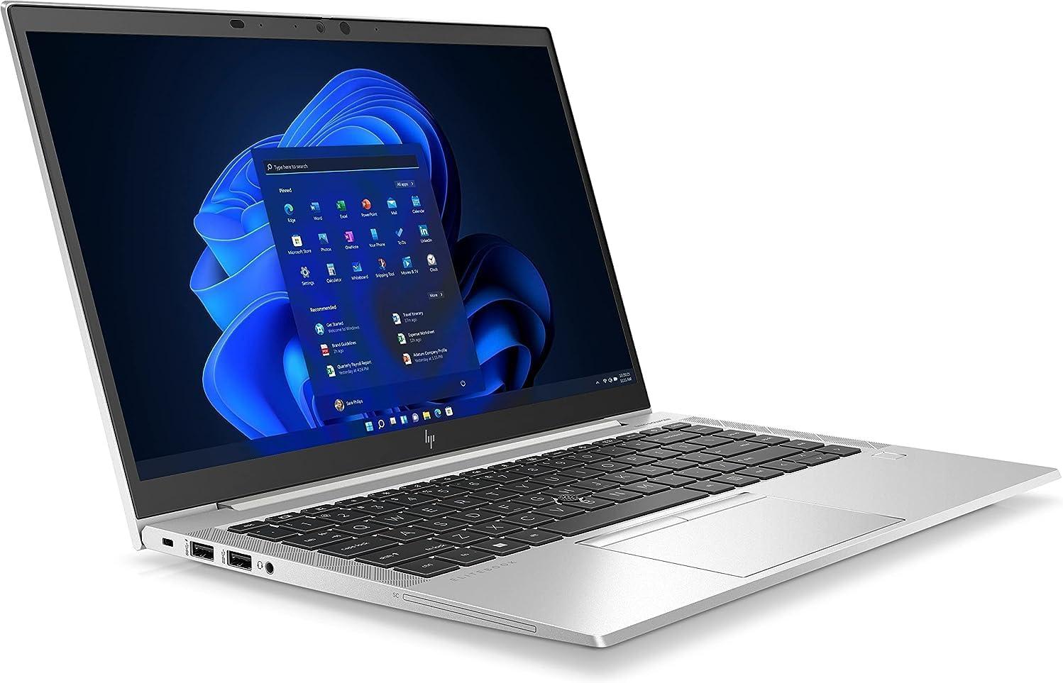 HP EliteBook 840 G8 / Intel Core i5 1135G7 ou 1145G7 / RAM 16 Go DDR4 / SSD 256 Go M.2 NVMe / Écran 14" IPS WUXGA 1920*1200 / Windows 11 Pro COA / Sans chargeurs / Reconditionnés Grade A / Garantie 1 An Fournisseur