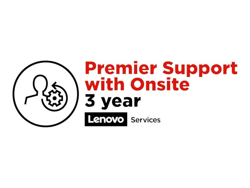 LENOVO Mise à niveau de 1 an de Premier Support à 3 ans de Premier Support