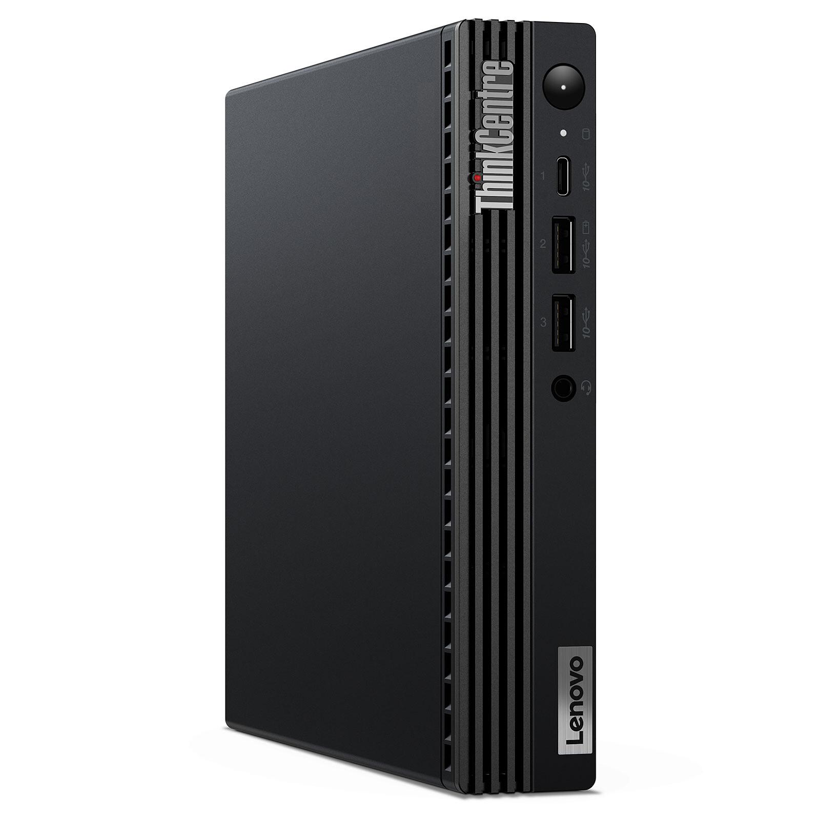 Lenovo ThinkCentre M80q G3 Tiny / Lenovo Core i5-12500T / RAM 16 Go DDR5 / SSD 256 Go M.2 NVMe / Sans Wi-Fi / Sans Clavier, Souris / Windows 11 Pro COA / Reconditionné Grade A-B / Garantie 1 An Fournisseur