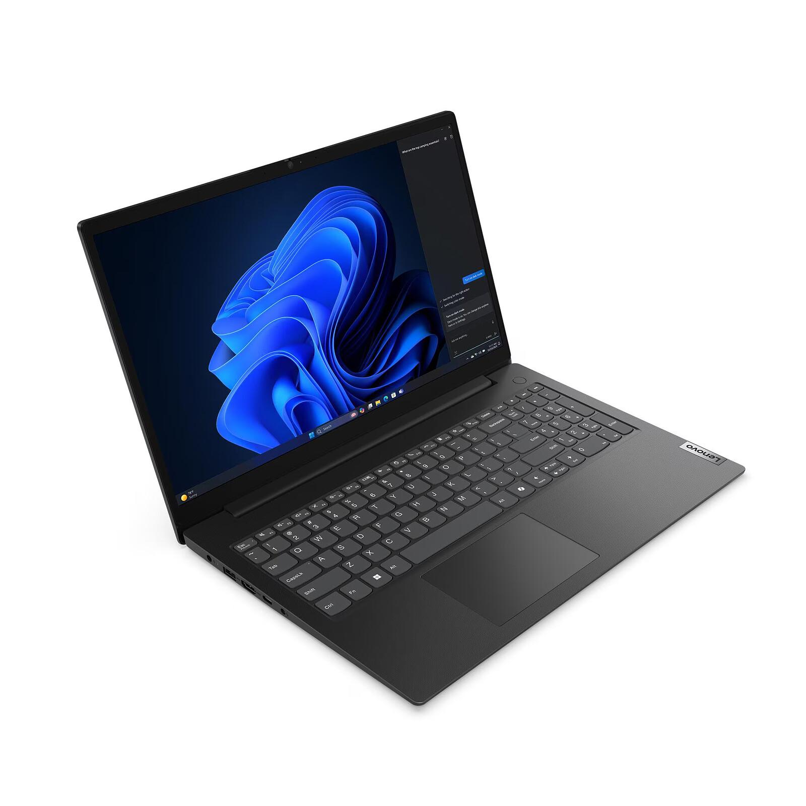 Lenovo V15 G4 AMN / AMD Ryzen 5 7520U / RAM 8 Go LPDDR5-5500 / SSD 512 Go M.2 NVMe / Écran 15.6" FHD 1920*1080 / Windows 11 Home / Garantie 2 Ans Constructeur