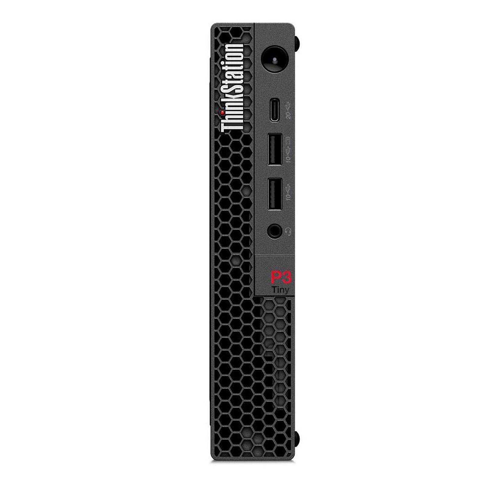 Lenovo ThinkStation P3 Tiny / Intel Core i5-14500T / Nvidia T1000 8 Go GDDR6 / RAM 16 Go DDR5 / SSD 512 Go M.2 NVMe / Wi-Fi + BlueTooth / Windows 11 pro COA / Reconditionné Grade A / Garantie 1 an Fournisseur