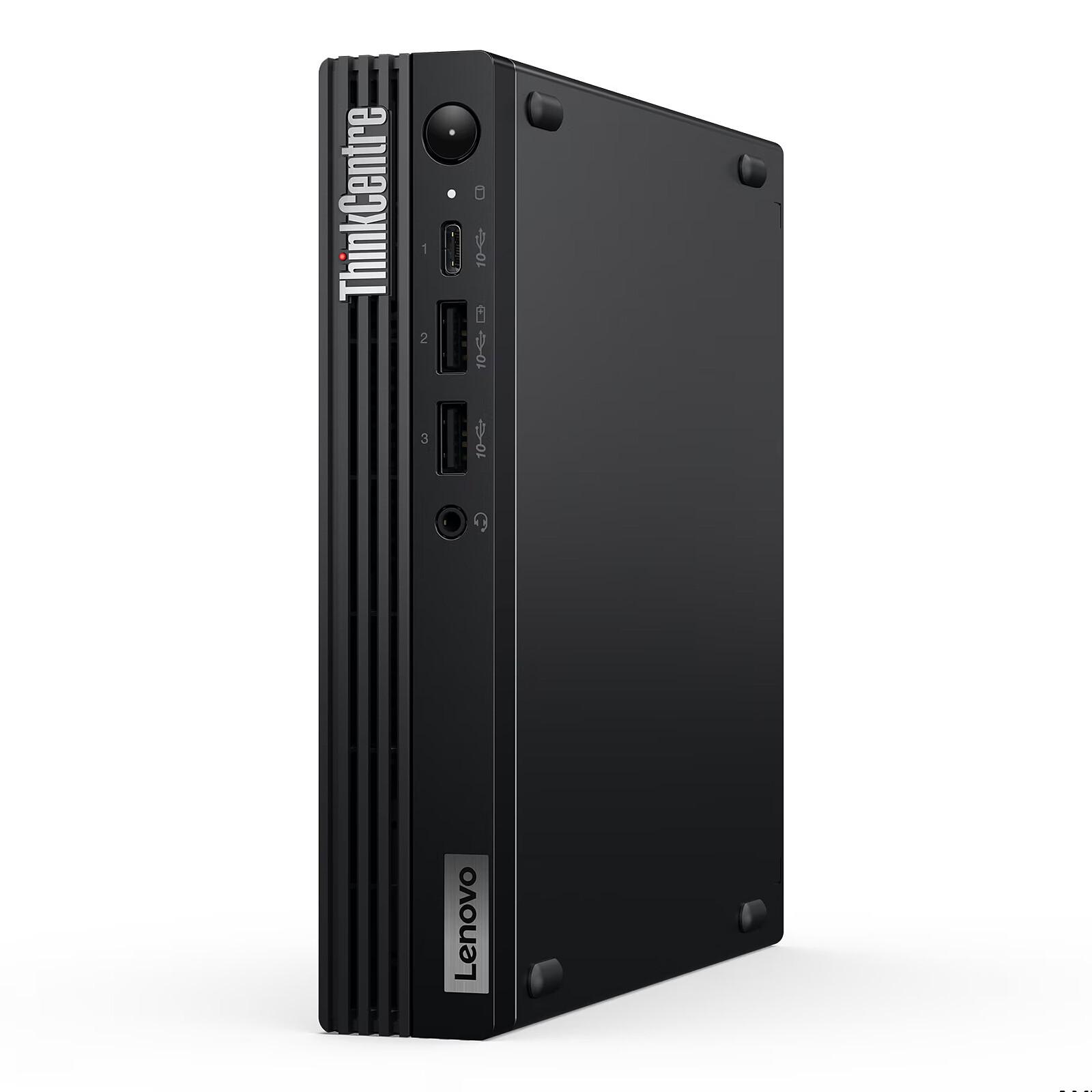 Lenovo ThinkCentre Tiny M75q G5 / AMD Ryzen 5 Pro 8500GE / RAM 16 Go DDR5 / SSD 512 Go M.2 NVMe / Wi-Fi / Socle VESA inclus / Sans Clavier, Sans Souris / Windows 11 Pro / Déstocké à neuf Gold / Garantie 3 ans Constructeur On-Site