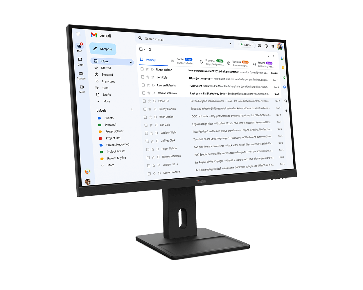 LENOVO ThinkVision E27-40 27p Monitor HDMI